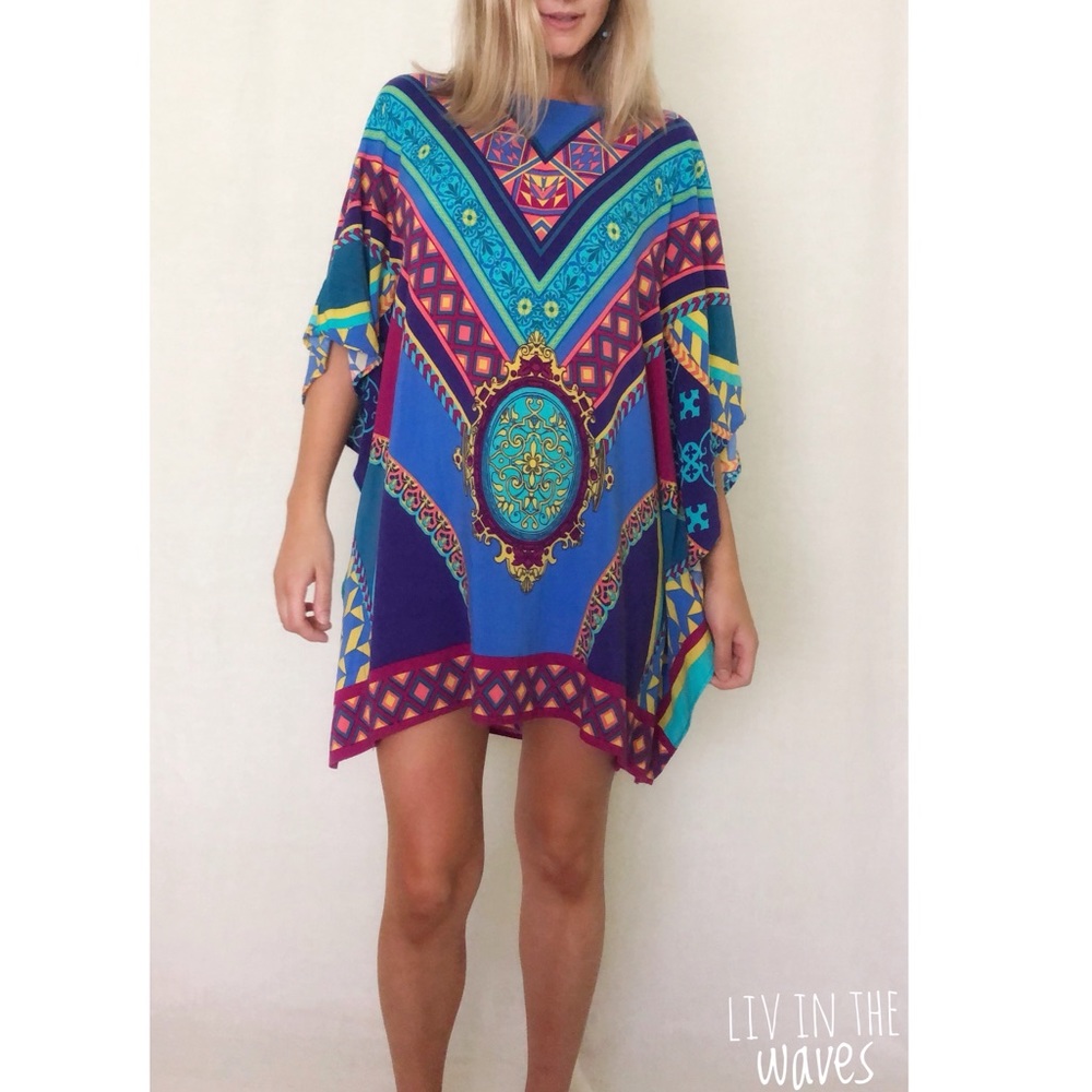 Fun Patterned Dress/Tunic - Picture 3 of 3